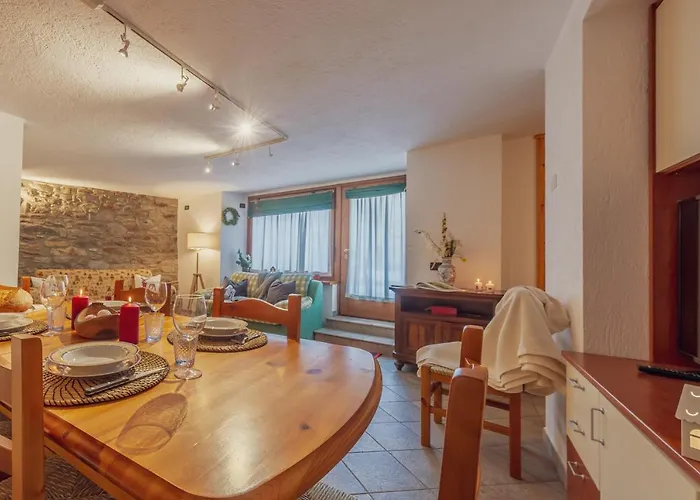 La Leitery Du Mont Blanc 1 - Comfort E Posto Auto - Cour 0140 Appartement Courmayeur